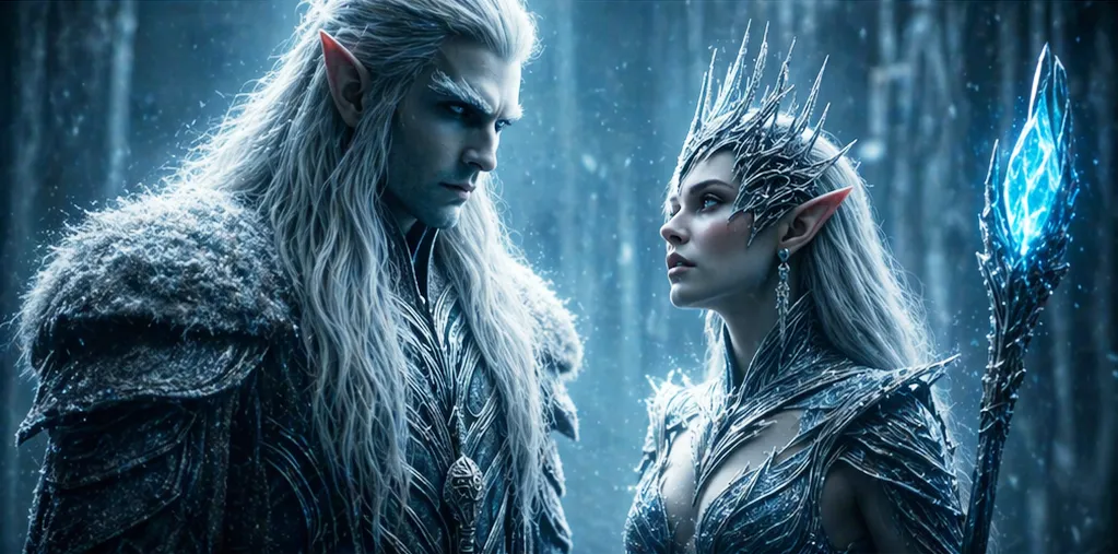 Aelvor und Zelivra, Frostelfen